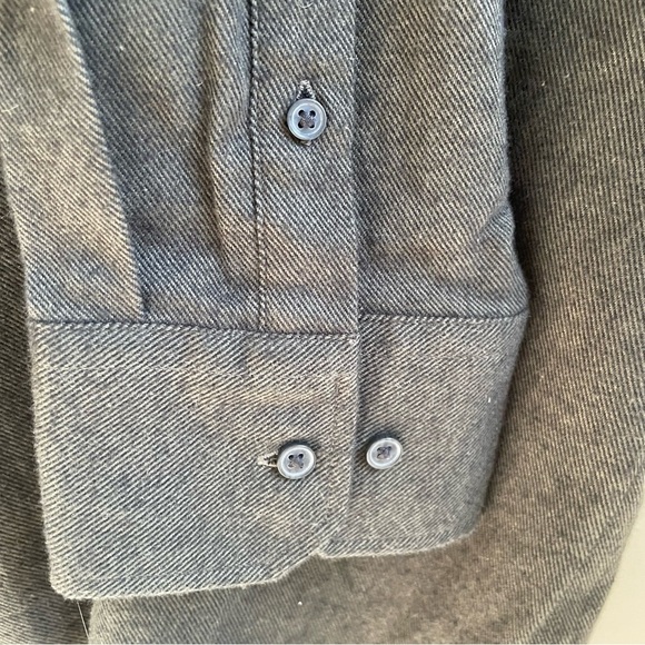 Bruun & Stengade Men’s Brushed Cotton Button Down Dark Green Size XXL - Picture 3 of 5